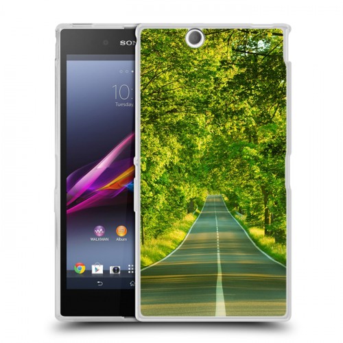 Дизайнерский пластиковый чехол для Sony Xperia Z Ultra  Лес