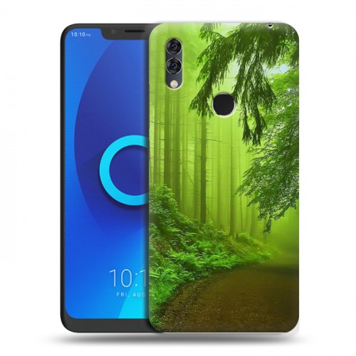 Дизайнерский силиконовый чехол для Alcatel 5V Лес