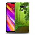 Дизайнерский пластиковый чехол для LG G8 ThinQ Лес