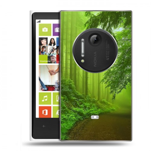 Дизайнерский пластиковый чехол для Nokia Lumia 1020 Лес