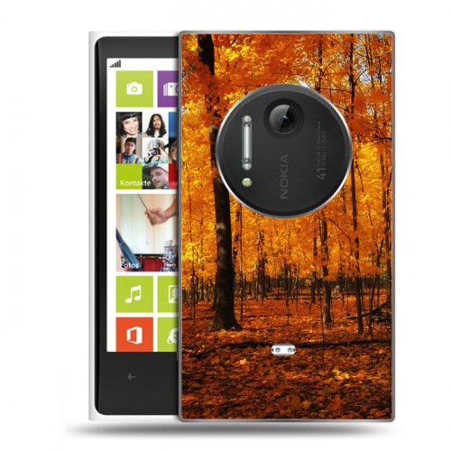 Дизайнерский пластиковый чехол для Nokia Lumia 1020 Лес