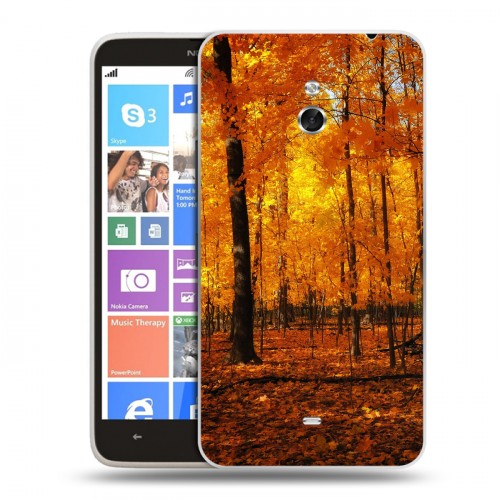 Дизайнерский пластиковый чехол для Nokia Lumia 1320 Лес