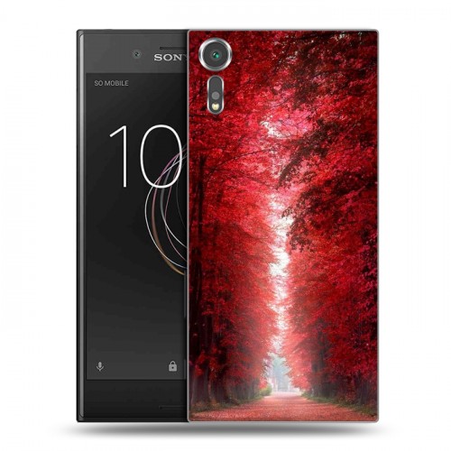 Дизайнерский пластиковый чехол для Sony Xperia XZs Лес