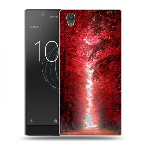 Дизайнерский пластиковый чехол для Sony Xperia L1 Лес