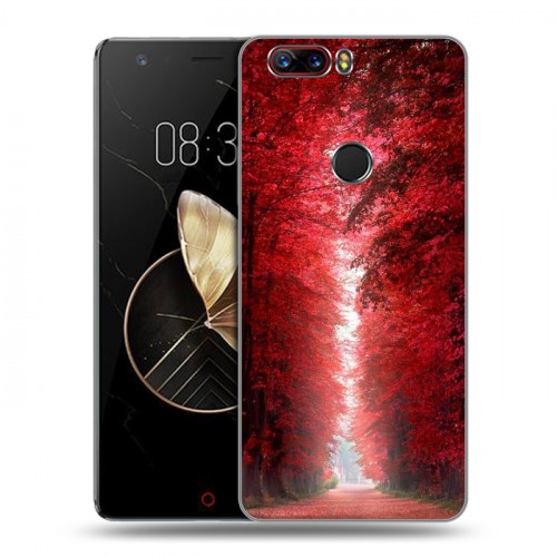 Дизайнерский пластиковый чехол для ZTE Nubia Z17 Лес