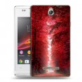 Дизайнерский пластиковый чехол для Sony Xperia E Лес