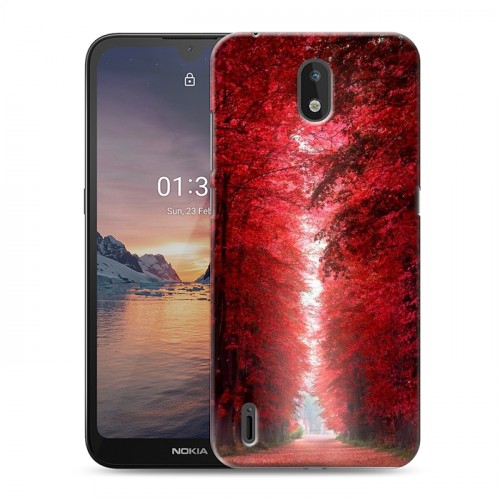 Дизайнерский силиконовый чехол для Nokia 1.3 Лес