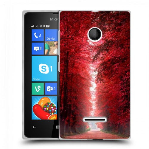 Дизайнерский пластиковый чехол для Microsoft Lumia 435 Лес