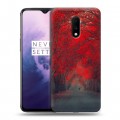 Дизайнерский пластиковый чехол для OnePlus 7 Лес