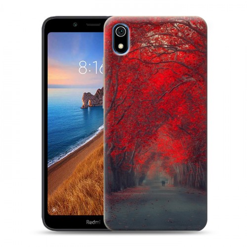 Дизайнерский силиконовый чехол для Xiaomi RedMi 7A Лес