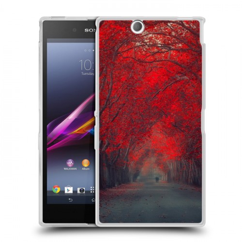 Дизайнерский пластиковый чехол для Sony Xperia Z Ultra  Лес