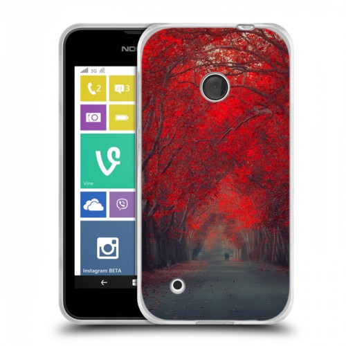 Дизайнерский пластиковый чехол для Nokia Lumia 530 Лес