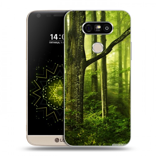 Дизайнерский пластиковый чехол для LG G5 Лес