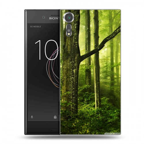 Дизайнерский пластиковый чехол для Sony Xperia XZs Лес