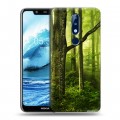 Дизайнерский силиконовый чехол для Nokia 5.1 Plus Лес