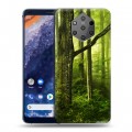 Дизайнерский силиконовый чехол для Nokia 9 PureView Лес