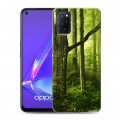 Дизайнерский пластиковый чехол для OPPO A52 Лес