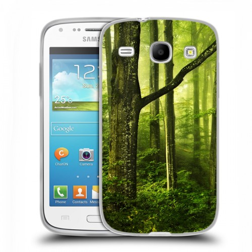 Дизайнерский пластиковый чехол для Samsung Galaxy Core Лес