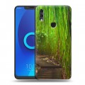 Дизайнерский силиконовый чехол для Alcatel 5V Лес