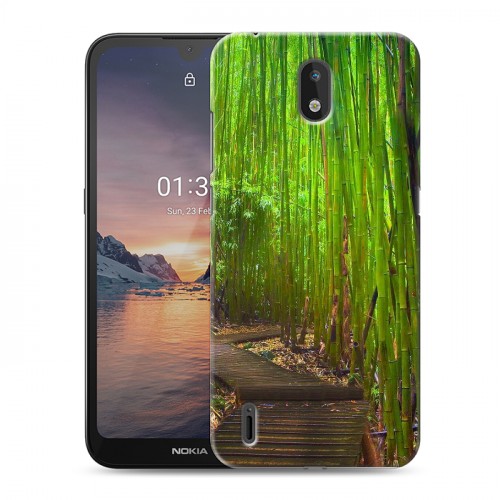 Дизайнерский силиконовый чехол для Nokia 1.3 Лес