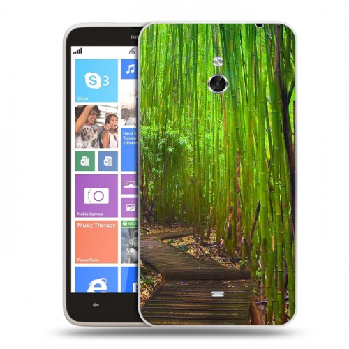 Дизайнерский пластиковый чехол для Nokia Lumia 1320 Лес