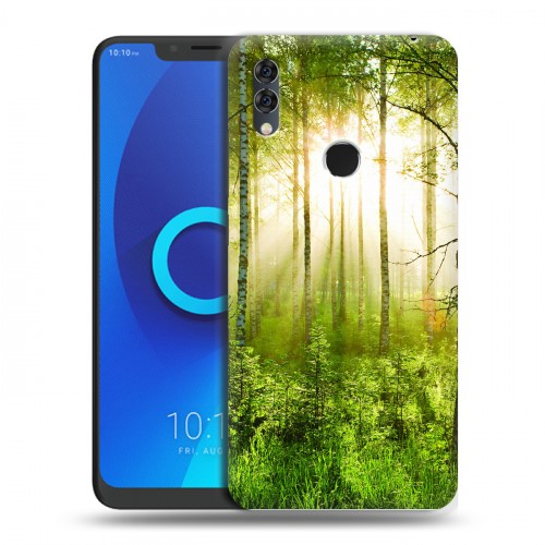 Дизайнерский силиконовый чехол для Alcatel 5V Лес