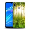 Дизайнерский пластиковый чехол для Huawei Y6 (2019) Лес