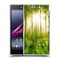 Дизайнерский пластиковый чехол для Sony Xperia Z Ultra  Лес