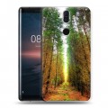 Дизайнерский пластиковый чехол для Nokia 8 Sirocco Лес