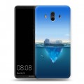 Дизайнерский пластиковый чехол для Huawei Mate 10 Льды