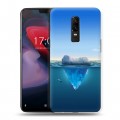 Дизайнерский пластиковый чехол для OnePlus 6 Льды