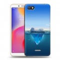 Дизайнерский пластиковый чехол для Xiaomi RedMi 6A Льды