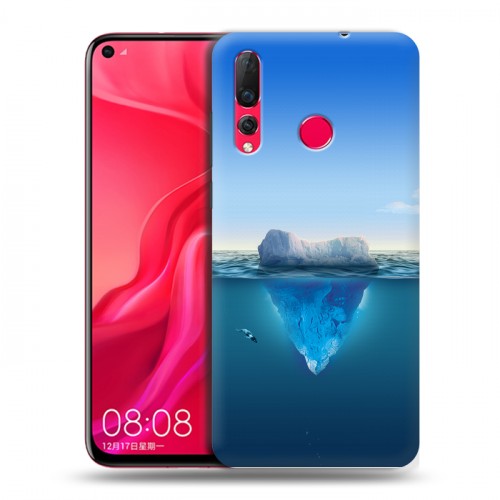 Дизайнерский пластиковый чехол для Huawei Nova 4 Льды