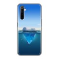 Дизайнерский силиконовый чехол для Realme 6 Льды