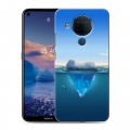 Дизайнерский силиконовый чехол для Nokia 5.4 Льды