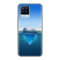 Дизайнерский силиконовый чехол для Realme 8 Льды