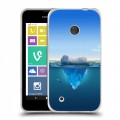 Дизайнерский пластиковый чехол для Nokia Lumia 530 Льды