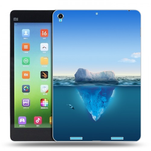 Дизайнерский силиконовый чехол для Xiaomi MiPad Льды