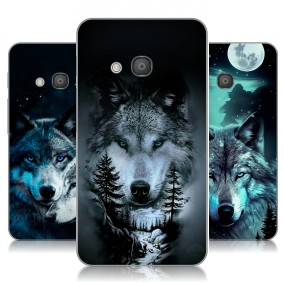 Дизайнерский силиконовый чехол для Alcatel One Touch Pixi 4 (4) Волки