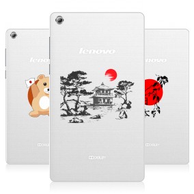 Дизайнерский силиконовый чехол для Lenovo Tab 3 7 Прозрачная япония