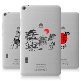 Дизайнерский силиконовый чехол для Huawei MediaPad T3 7 Прозрачная япония