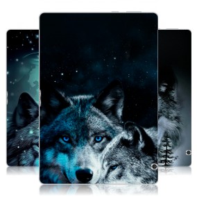 Дизайнерский силиконовый чехол для Huawei MediaPad T3 10 Волки