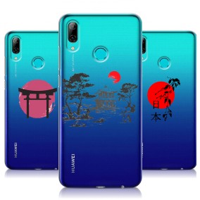 Дизайнерский силиконовый чехол для Huawei Y7 (2019) Прозрачная япония