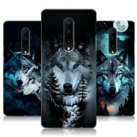 Дизайнерский силиконовый чехол для OnePlus 8 Волки