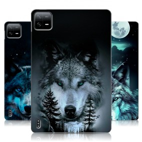 Дизайнерский силиконовый чехол для Xiaomi Pad 6 Волки