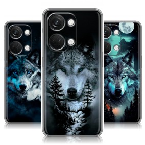 Дизайнерский силиконовый чехол для OnePlus Nord 3 Волки