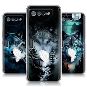 Дизайнерский силиконовый чехол для ASUS ROG Phone 7 Волки