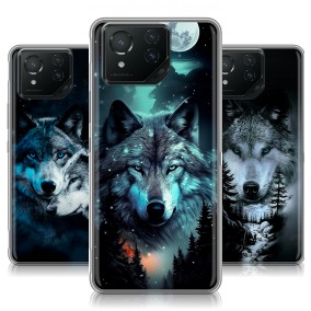 Дизайнерский силиконовый чехол для ASUS ROG Phone 8 Волки