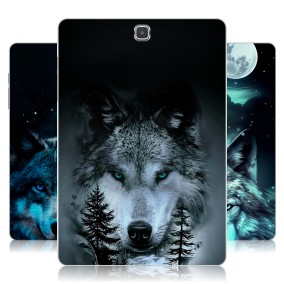 Дизайнерский силиконовый чехол для Samsung Galaxy Tab A 9.7 Волки