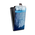 Дизайнерский вертикальный чехол-книжка для Nokia 5.1 Льды